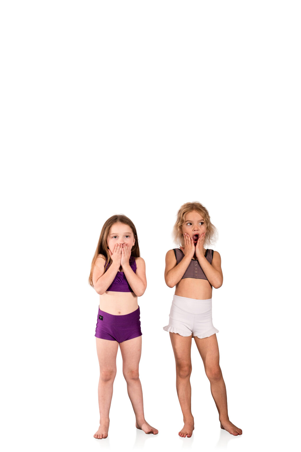Two Itty Bitties making surprised faces