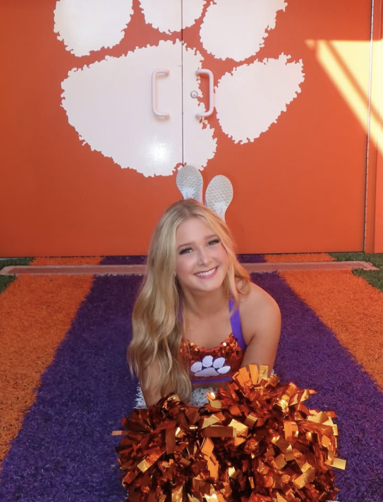 WADA alum on the Clemson dance team